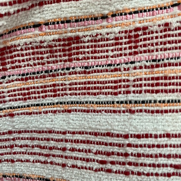 Loft Pink Stripe Mini Skirt - Picture 4 of 5